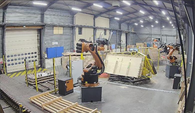 Atelier robotisé EBS à Propières